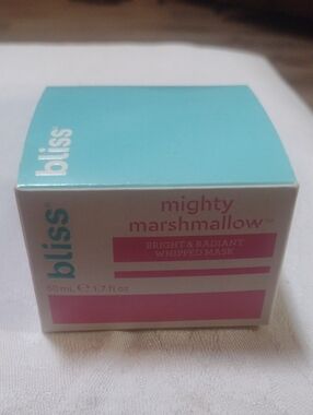Bliss Mighty Marshmallow Whipped Mask - Turquoise & Pink
